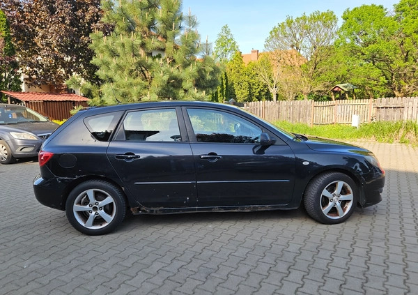 Mazda 3 cena 3900 przebieg: 250000, rok produkcji 2005 z Warszawa małe 254